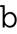 Lowercase B