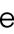 Lowercase E