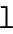Lowercase L