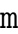 Lowercase M