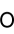 Lowercase O