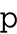 Lowercase P
