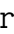 Lowercase R