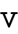Lowercase V